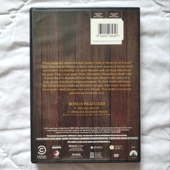 2/$15 🌼 Drunk History - Picture 2 of 5